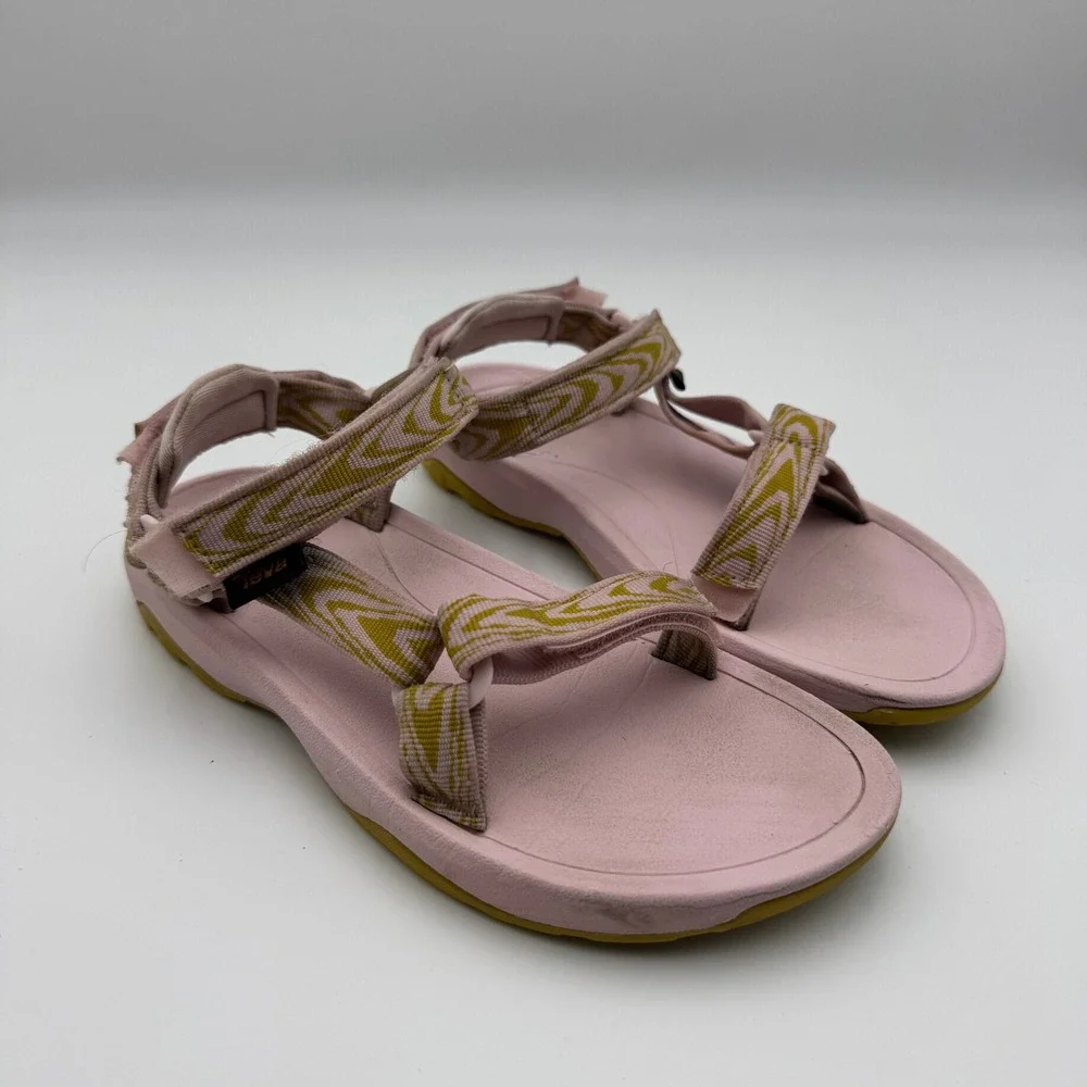 Teva Kids Hurricane XLT2 Swerve Pink Sport Sandals Size 3 1019390C